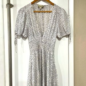 Cleobella Blue Polkadot Dress